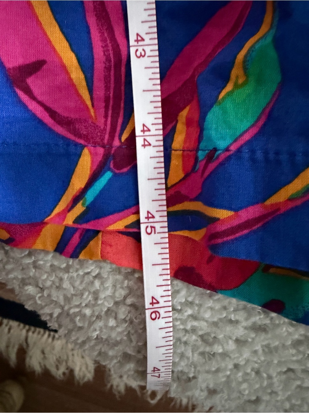 J. Crew 100% Cotton Bright Tropical Floral Print Ruffled Midi Dress, Size 6 - Picture 12 of 13